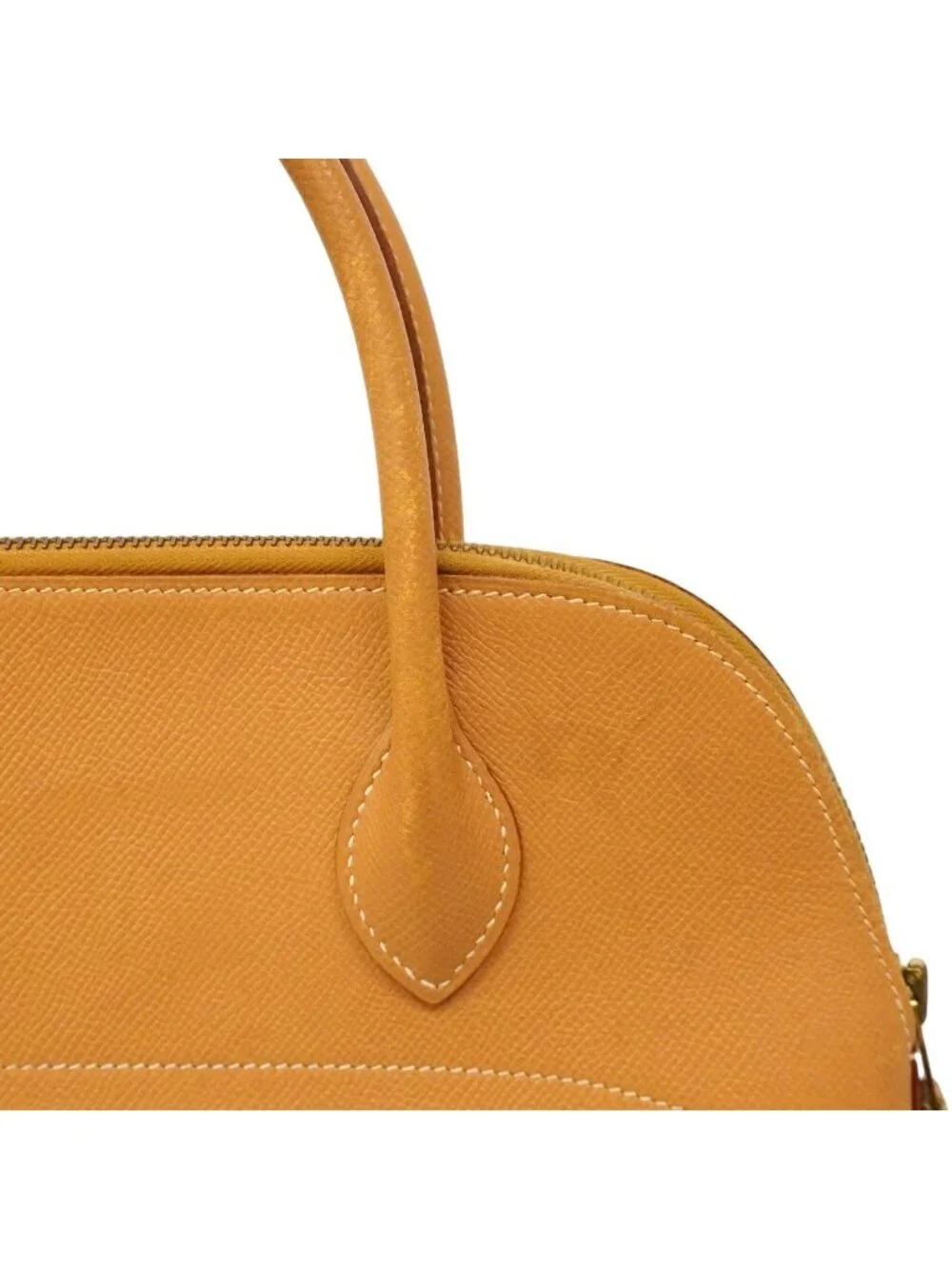 Hermes Handbag Bolide 31 Courchevel Natural Sable Gold 2-Way Bag